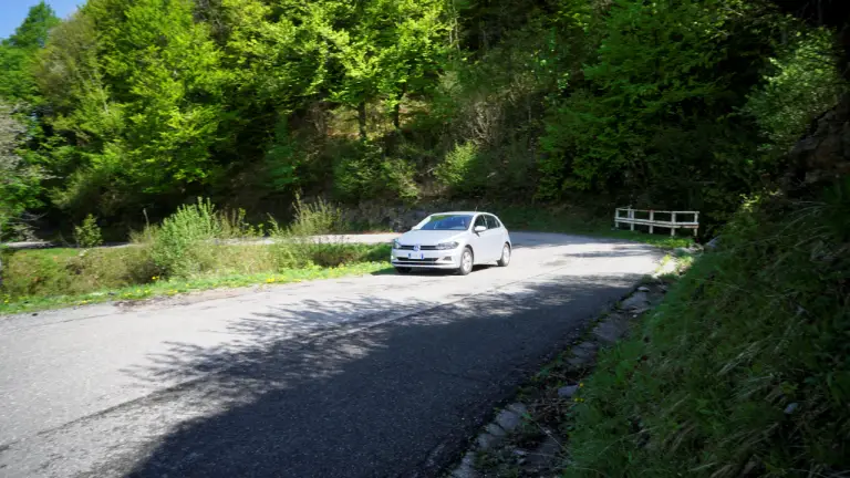 Volkswagen Polo TGI Prova su strada 2018 - 19