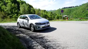 Volkswagen Polo TGI Prova su strada 2018 - 39