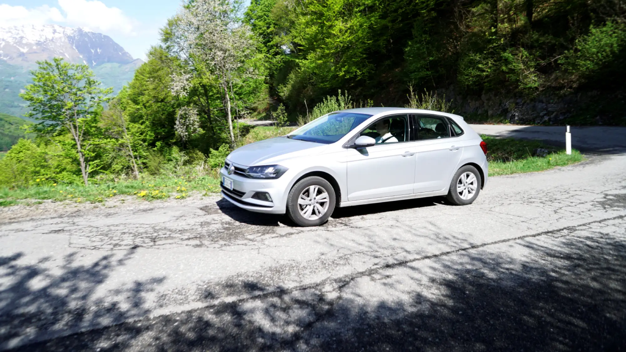 Volkswagen Polo TGI Prova su strada 2018 - 49