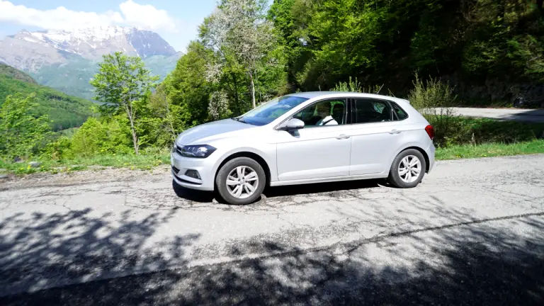 Volkswagen Polo TGI Prova su strada 2018 - 50