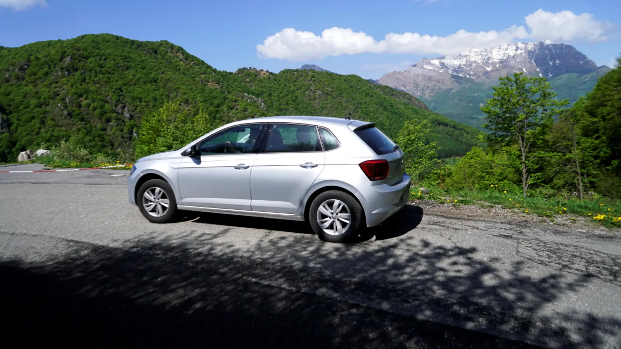 Volkswagen Polo TGI Prova su strada 2018 - 52