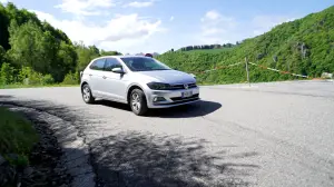 Volkswagen Polo TGI Prova su strada 2018 - 63