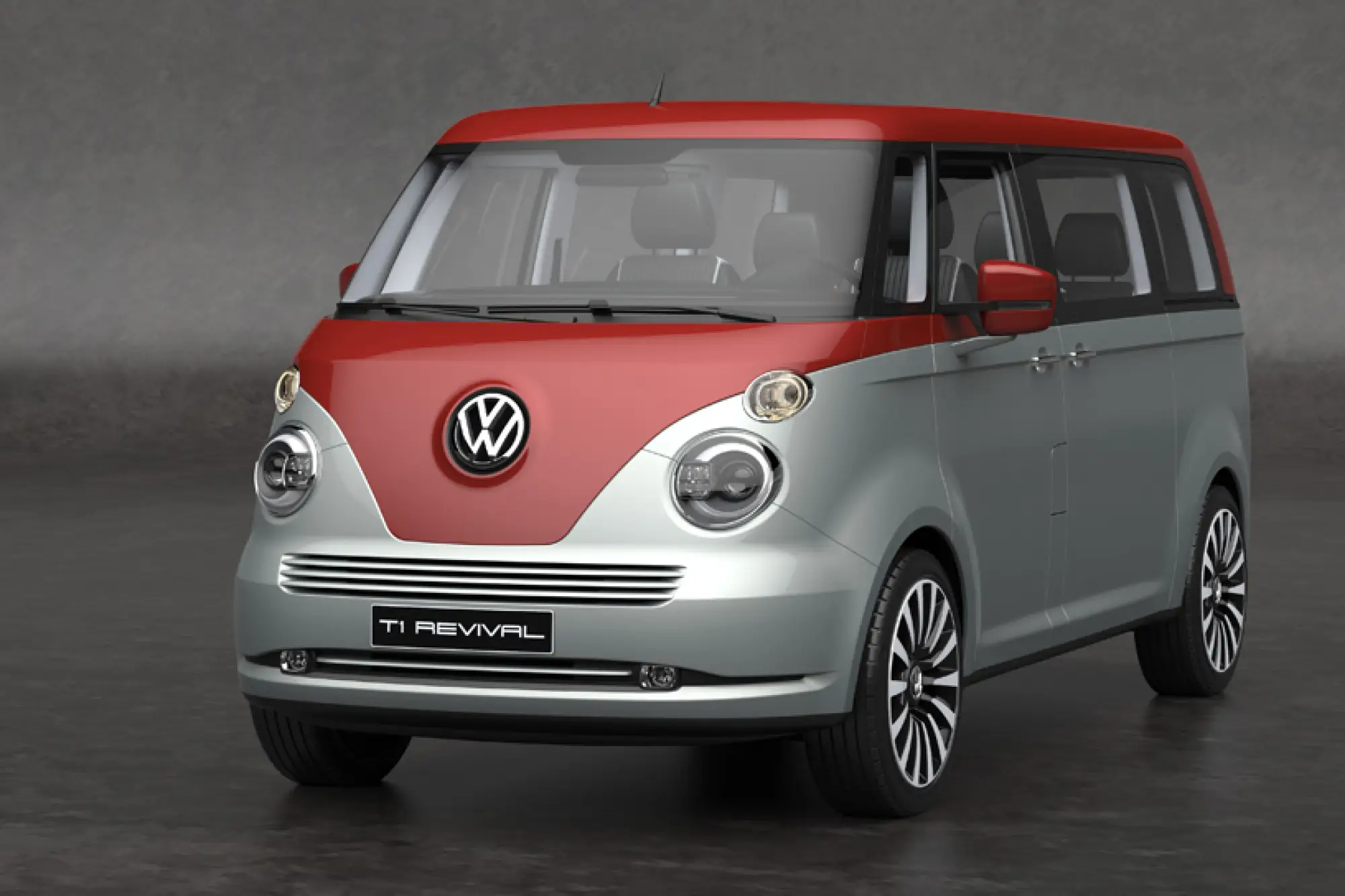 Volkswagen T1 Revival - Rendering by David Obendorfer  - 1