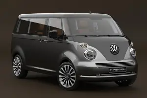 Volkswagen T1 Revival - Rendering by David Obendorfer 