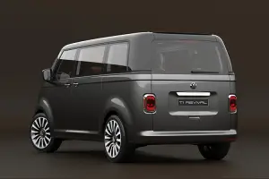 Volkswagen T1 Revival - Rendering by David Obendorfer 