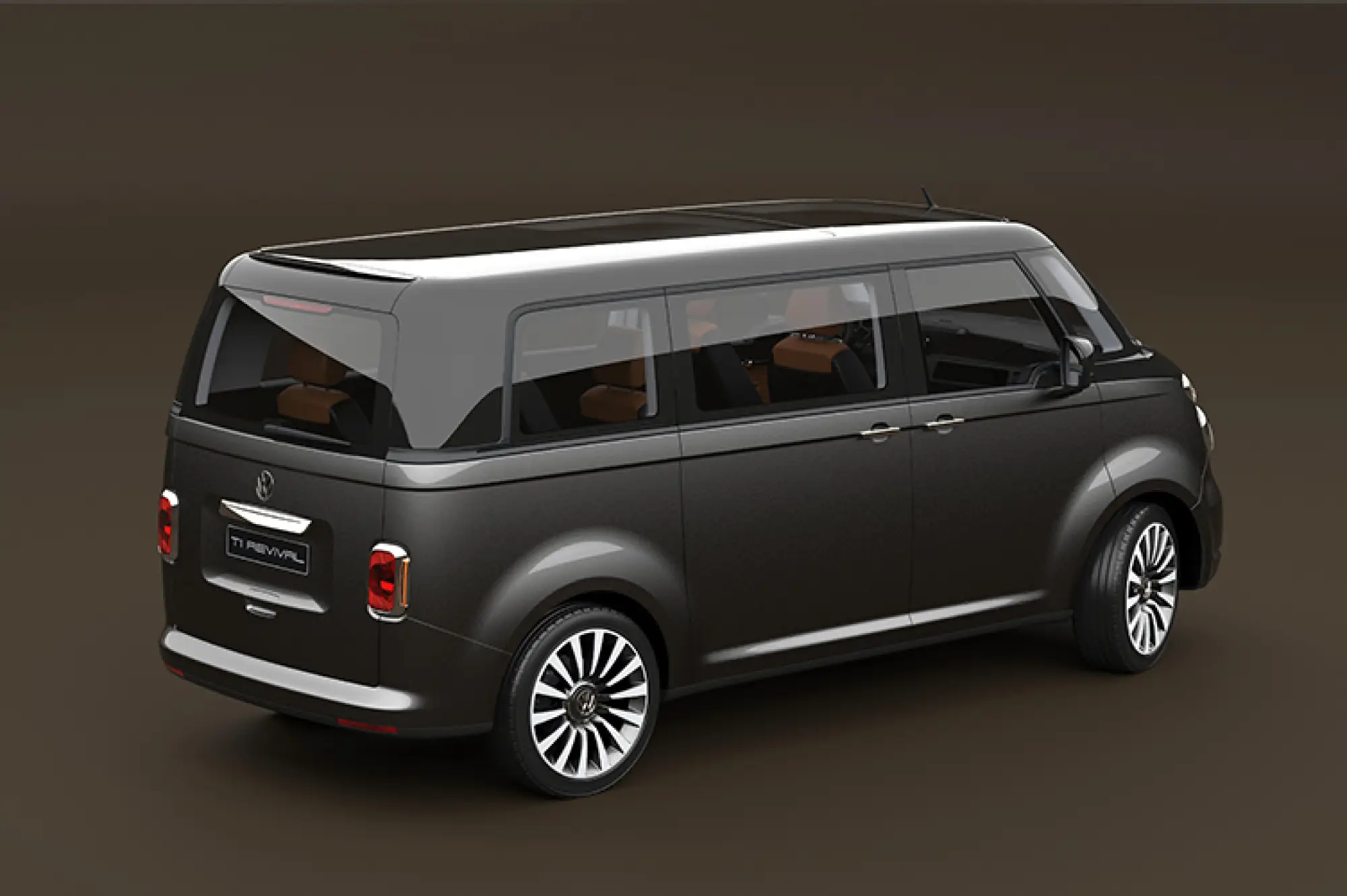 Volkswagen T1 Revival - Rendering by David Obendorfer  - 5