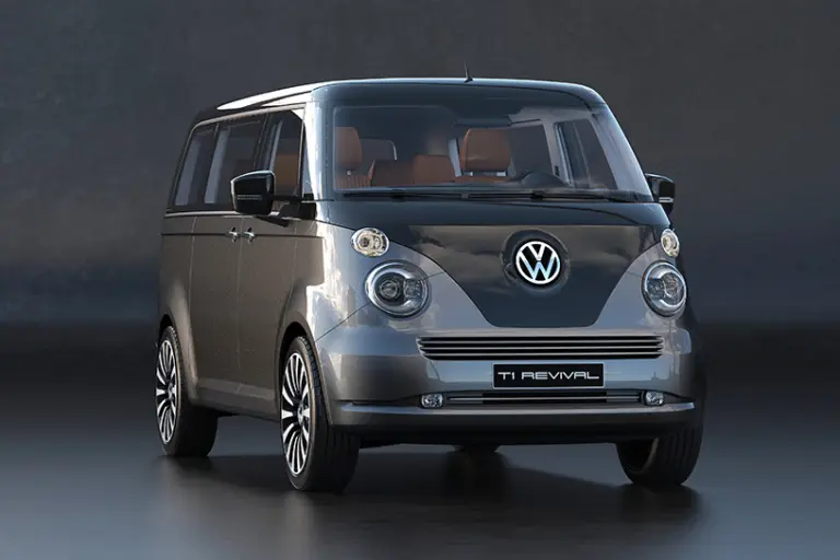 Volkswagen T1 Revival - Rendering by David Obendorfer  - 6