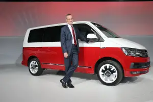 Volkswagen T6 - Presentazione ad Amsterdam 2015