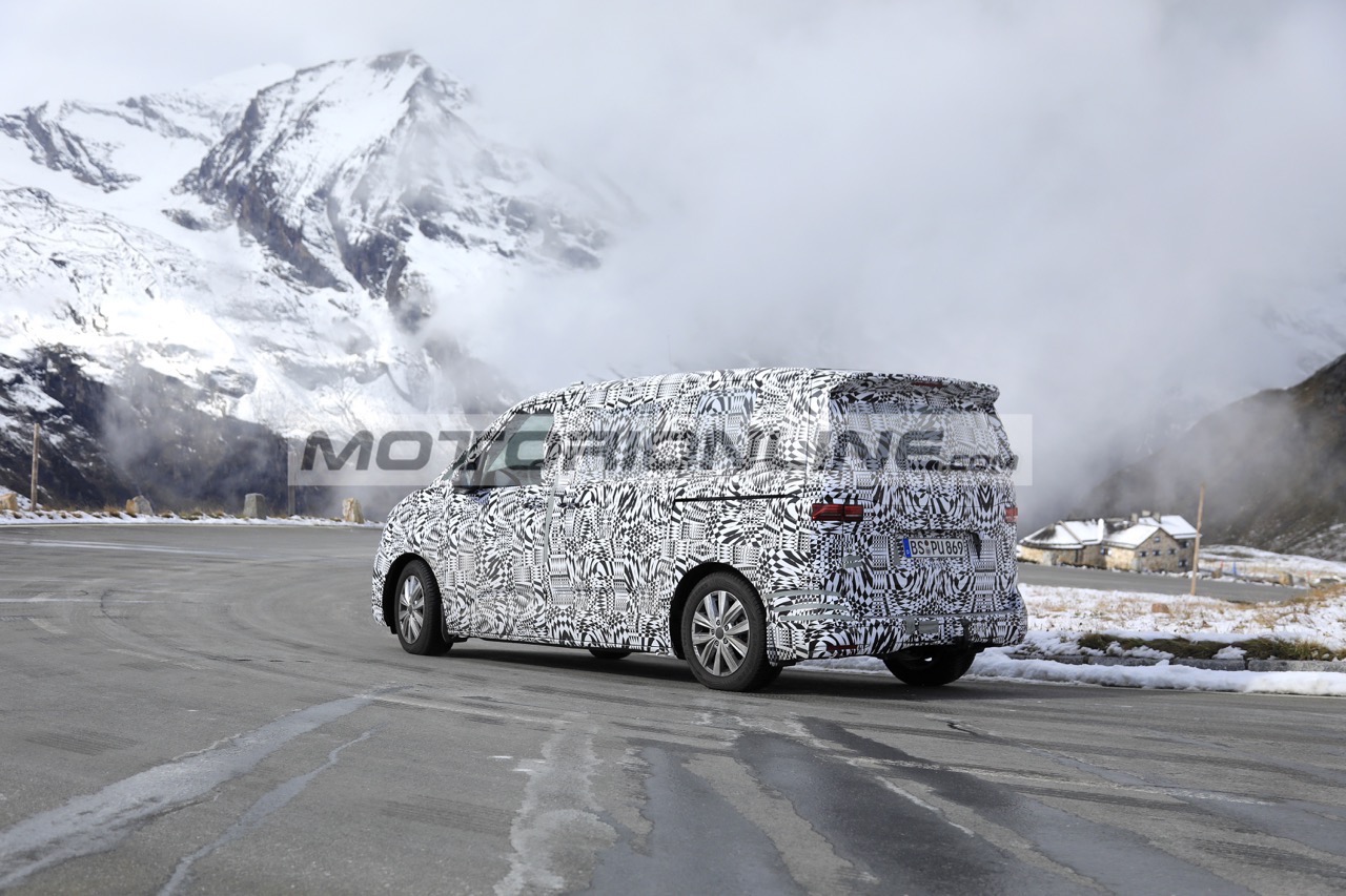Volkswagen T7 - Foto spia 10-10-2019