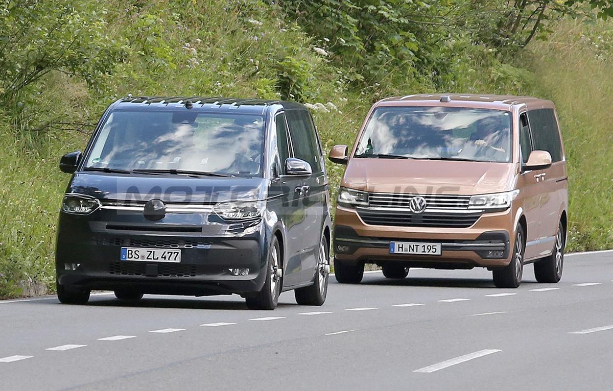 Volkswagen T7 - Foto spia 31-07-2020