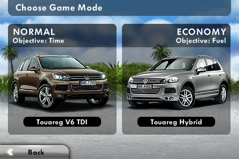Volkswagen Touareg Challenge per iPhone