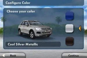 Volkswagen Touareg Challenge per iPhone