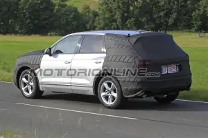 Volkswagen Touareg terza generazione (foto spia)