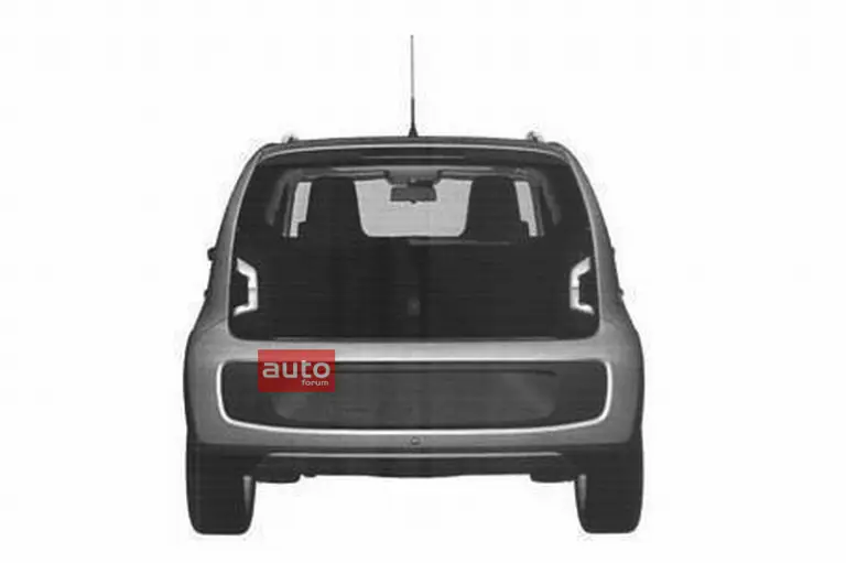 Volkswagen up! cinque porte bozzetti ufficiali - 4