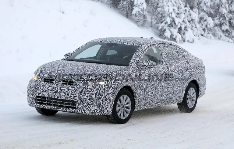 Volkswagen Virtus - Foto spia 18-01-2022 - 13