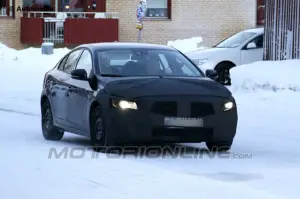 Volvo S60 facelift - Foto spia 24-01-2013