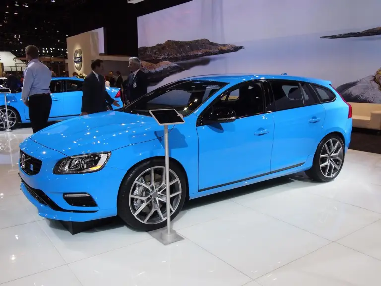 Volvo S60 Polestar e V60 Polestar Salone di Chicago 2014 - 1