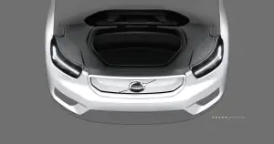 Volvo XC40 elettrica - Sketch