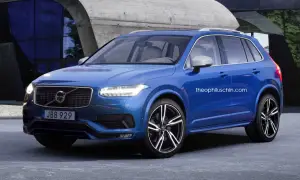 Volvo XC40 - Rendering by Theophilus Chin