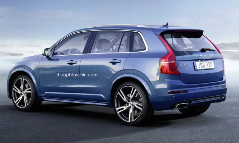 Volvo XC40 - Rendering by Theophilus Chin - 2