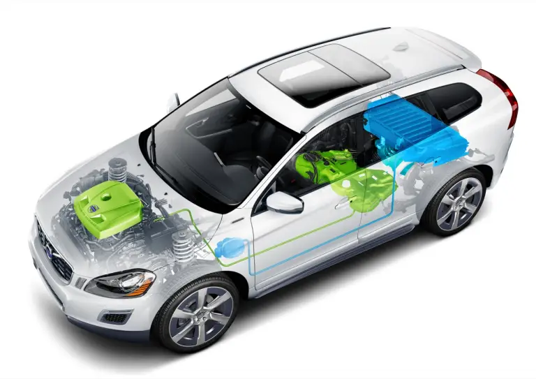 Volvo XC60 ibrida plug-in - Foto ufficiali - 22