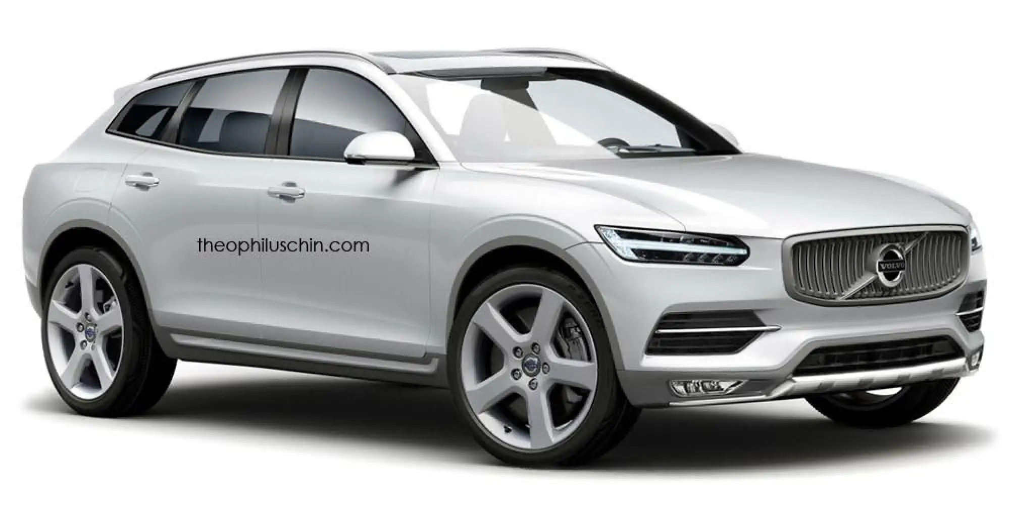 Volvo XC90 - Crossover Coupe - Rendering - 2