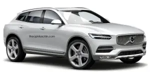Volvo XC90 - Crossover Coupe - Rendering - 2