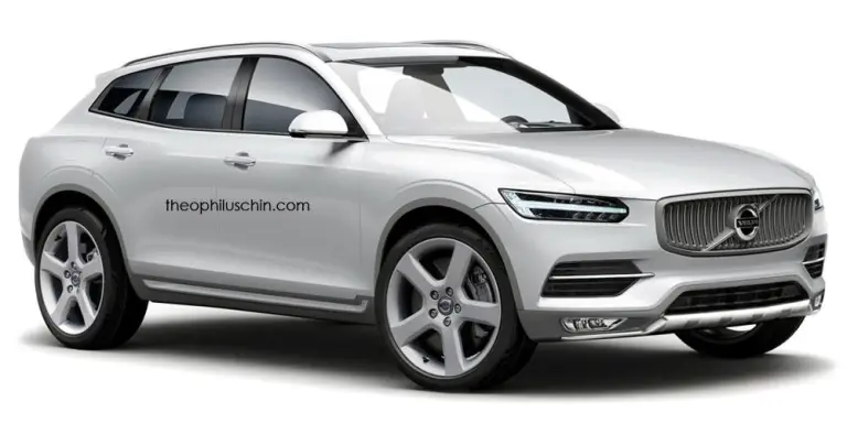 Volvo XC90 - Crossover Coupe - Rendering - 2