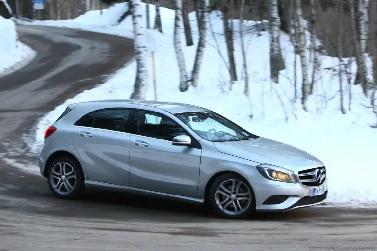 Winter Test Drive - Michelin e Mercedes Classe A - 2012 - 7