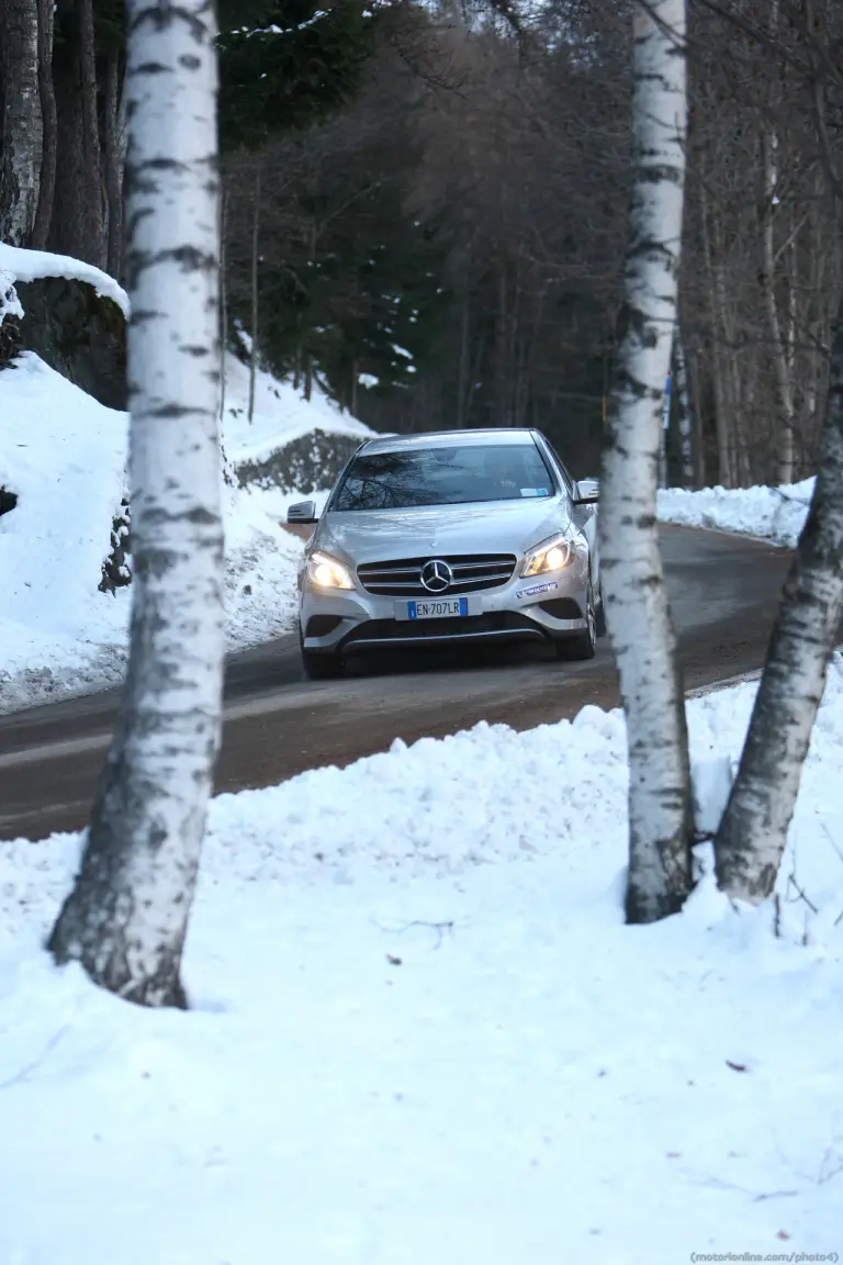 Winter Test Drive - Michelin e Mercedes Classe A - 2012 - 8