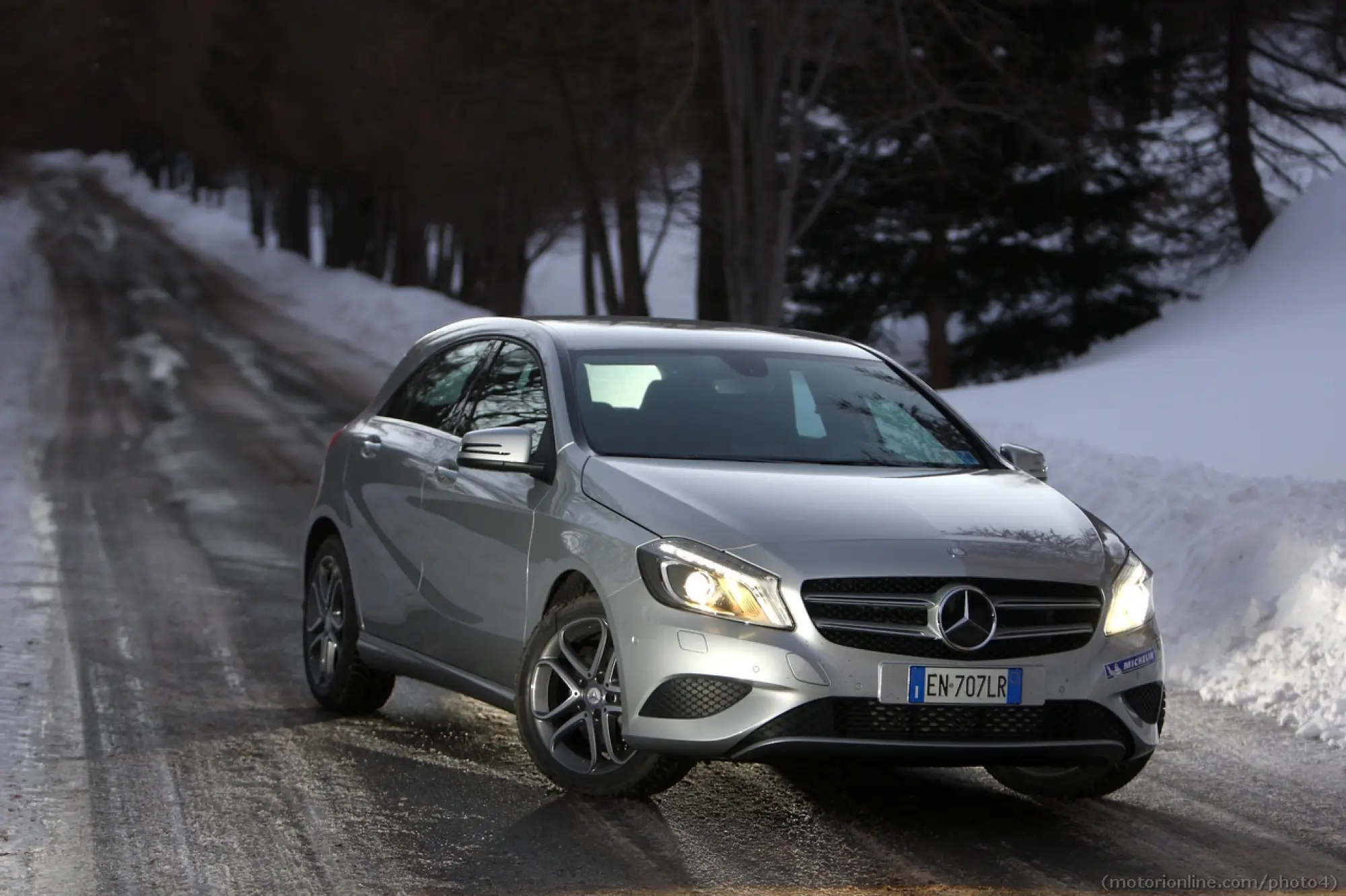 Winter Test Drive - Michelin e Mercedes Classe A - 2012 - 9