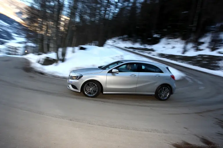 Winter Test Drive - Michelin e Mercedes Classe A - 2012 - 1