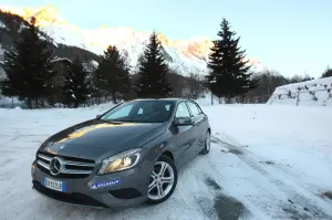 Winter Test Drive - Michelin e Mercedes Classe A - 2012 - 13