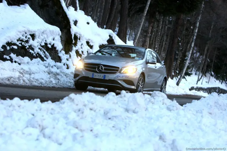 Winter Test Drive - Michelin e Mercedes Classe A - 2012 - 12