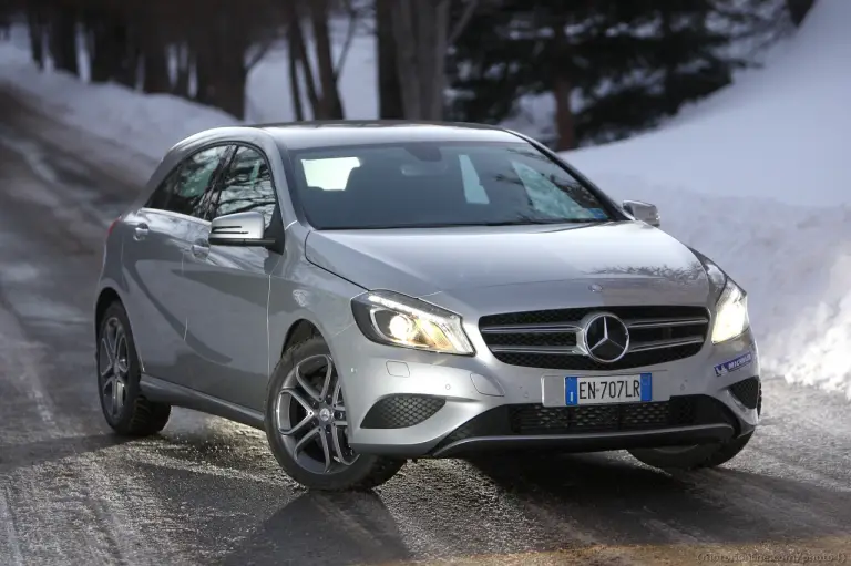 Winter Test Drive - Michelin e Mercedes Classe A - 2012 - 19