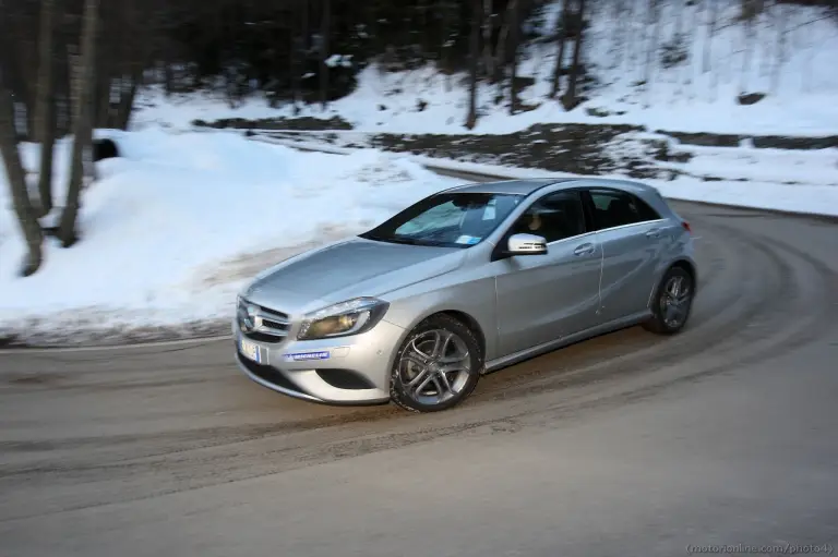 Winter Test Drive - Michelin e Mercedes Classe A - 2012 - 22