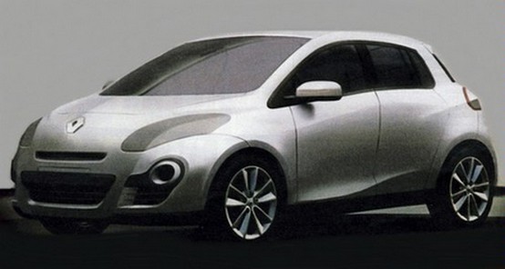 Renault Clio 2012: un primo schizzo