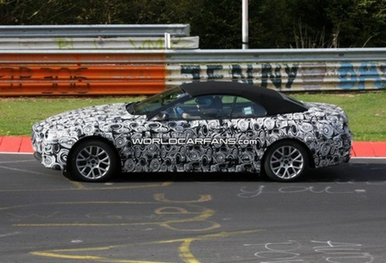 BMW Serie-6 Convertibile inizia le prime prove a Nürburgring