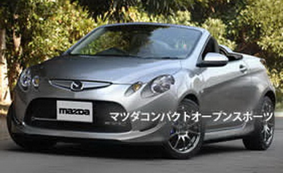 Mazda sta preparando una nuova spider basata sulla Mazda 2