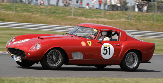 Ferrari storiche in pista per solidarieta’