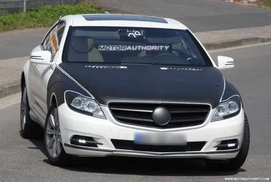 Foto spia della nuova Mercedes Classe S Coupé