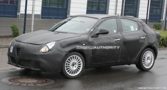 L’Alfa Romeo Milano in azione al Nürburgring