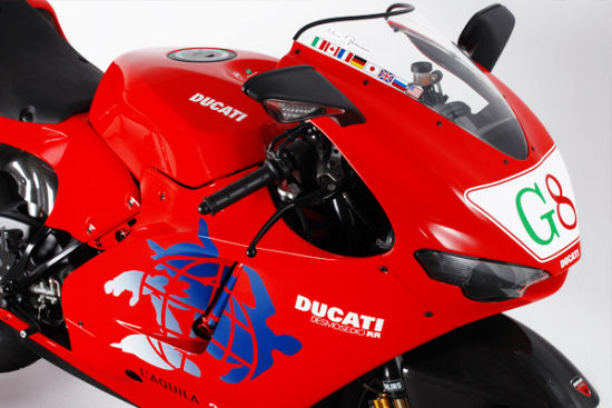 Ducati Desmosedici a l’Aquila!