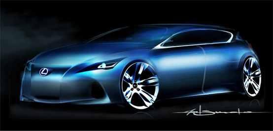 Lexus Premium Compact: prima anticipazione in vista di Francoforte