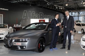 Alfa Romeo Brera Italia Independent: consegnato il primo esemplare