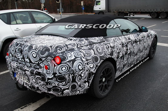 Spy video della BMW Serie-6 Convertibile