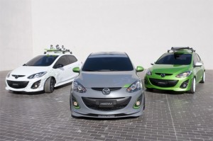 Mazda2: tre concept sportive al Salone di Los Angeles