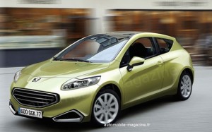 Peugeot 208: ipotesi di stile