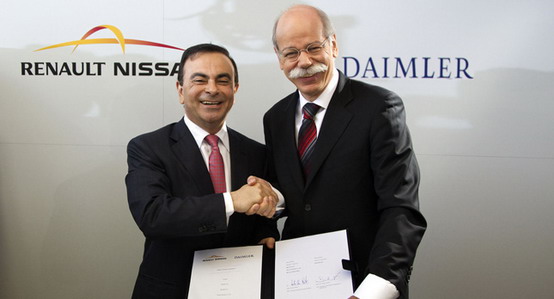 Daimler e Renault-Nissan hanno stretto il nodo: che alleanza sia!