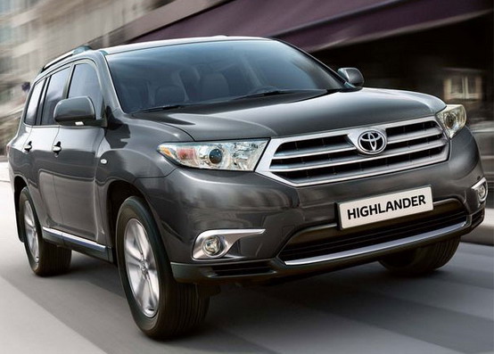Toyota Highlander 2011: prima immagine ufficiale del nuovo model year